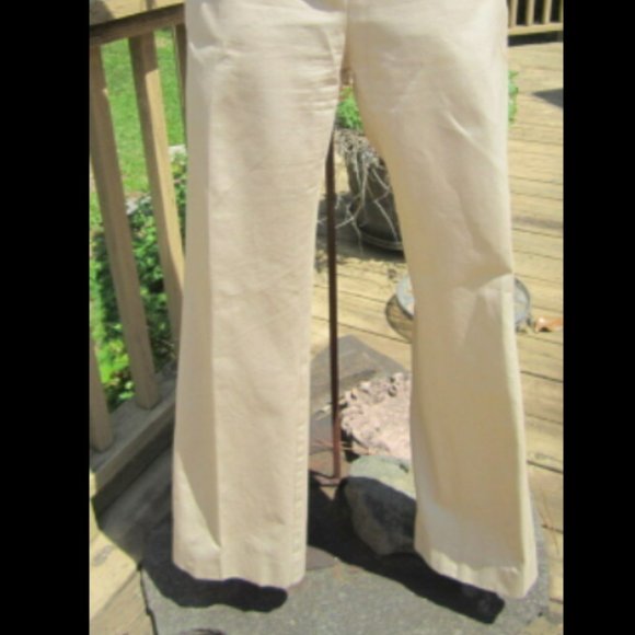 Size 12 BALLY COTTON khaki PANTS with BELT - EXTREMELY RARE AND UNUSUAL FIND!! - Picture 12 of 12